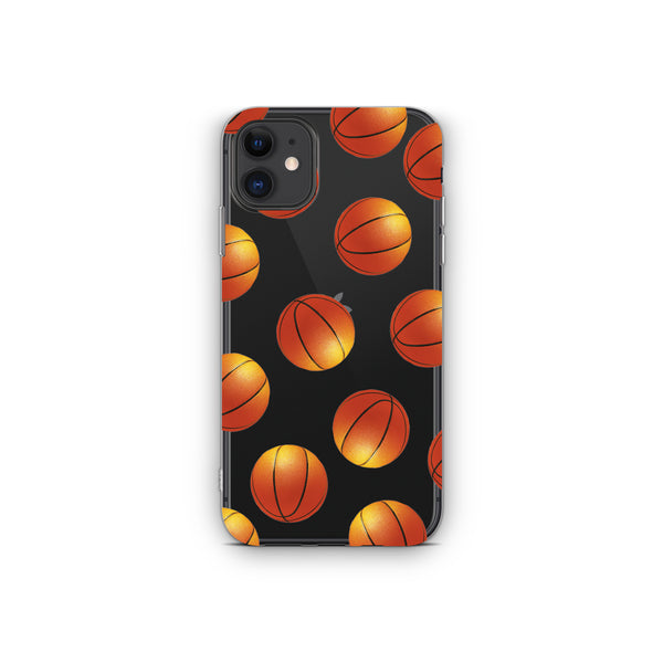 iPhone Case Clear Rubber Samsung Galaxy - Basketball Case