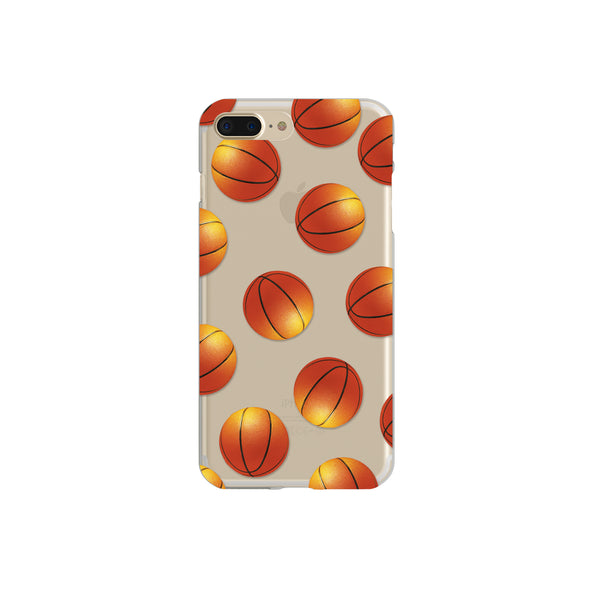 iPhone Case Clear Rubber Samsung Galaxy - Basketball Case