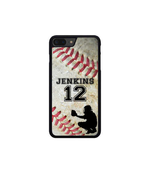 iPhone Case Samsung Galaxy - Personalized Baseball Catcher Case