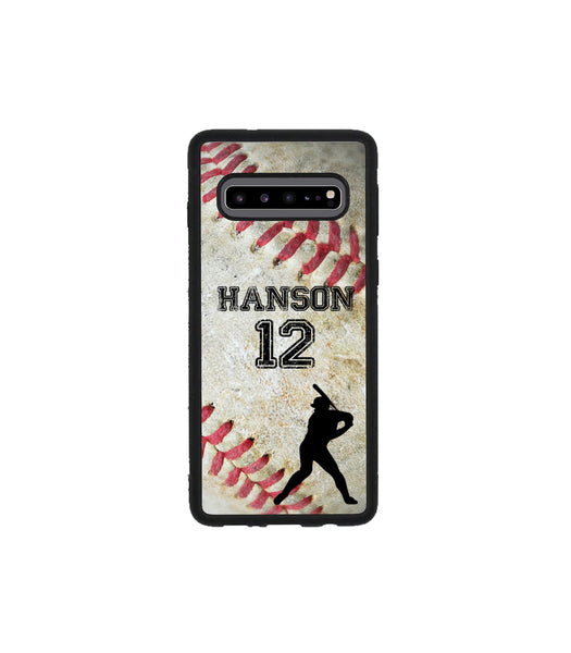 iPhone Case Samsung Galaxy - Personalized Baseball Case