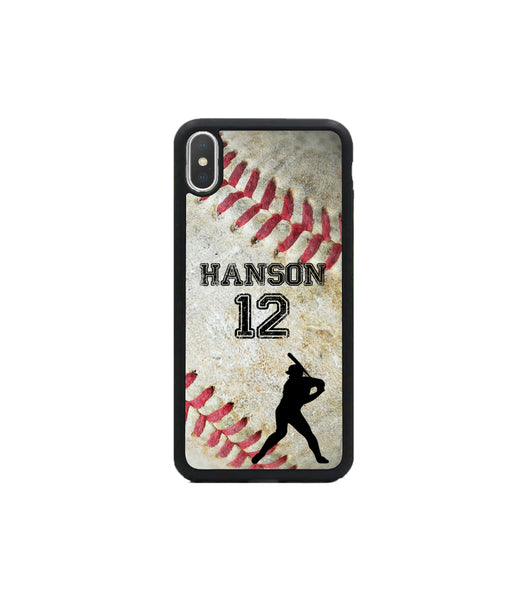 iPhone Case Samsung Galaxy - Personalized Baseball Case