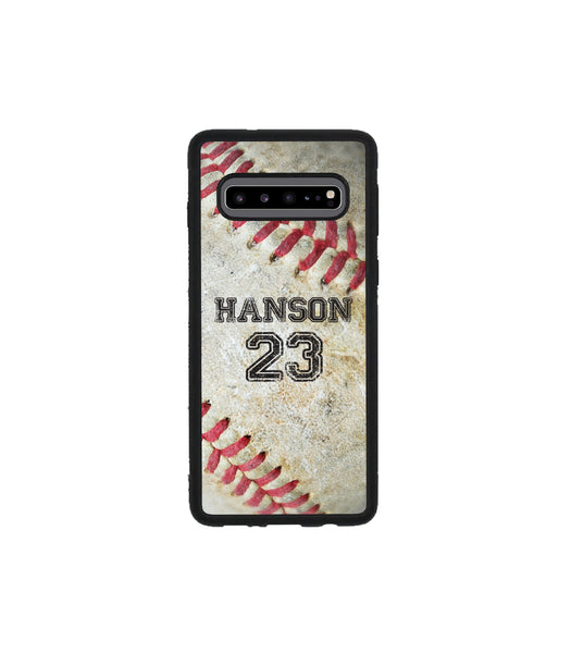 iPhone Case Samsung Galaxy - Personalized Baseball Case