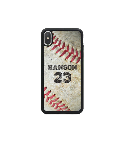 iPhone Case Samsung Galaxy - Personalized Baseball Case