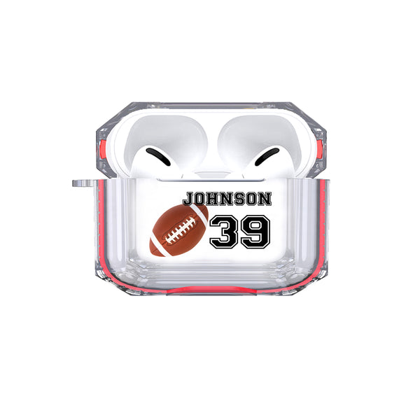 AirPods Pro - Personalized Football Tough Case