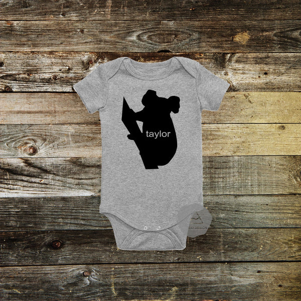 Personalized Koala Baby Bodysuit