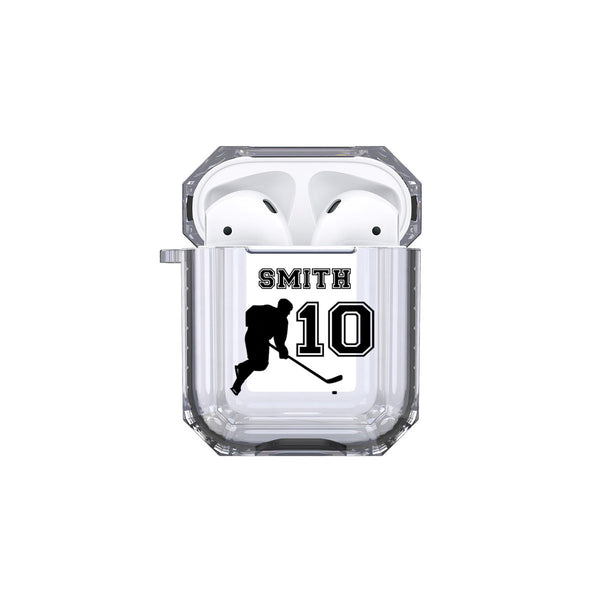 Airpods - Personalized Hockey Player Tough Case