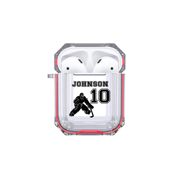 Airpods - Personalized Hockey Goalie Tough Case