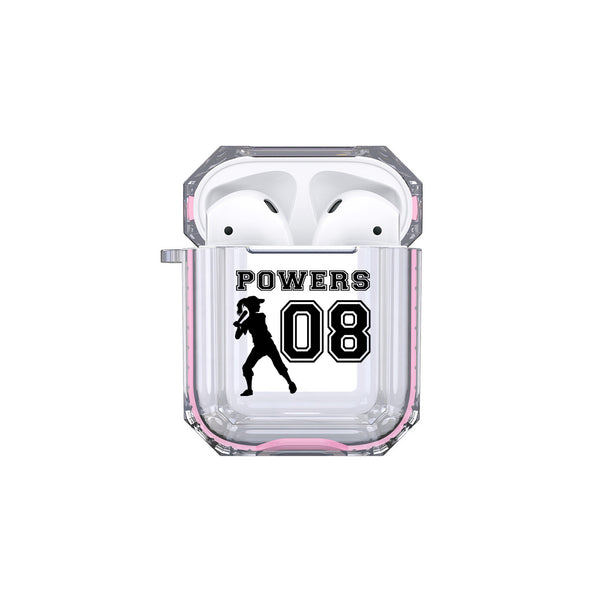 Airpods - Personalized Softball Player Tough Case