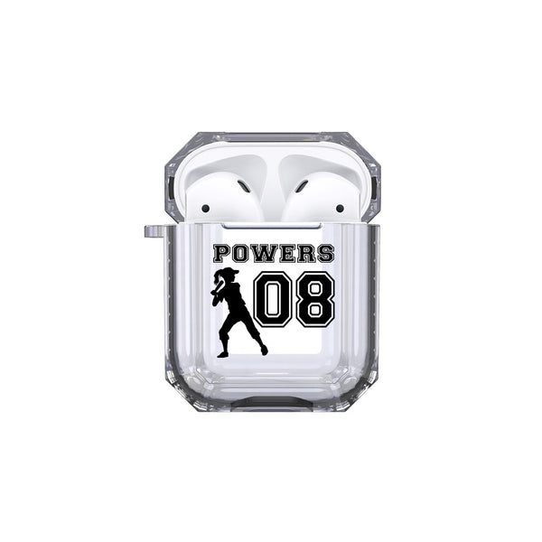 Airpods - Personalized Softball Player Tough Case