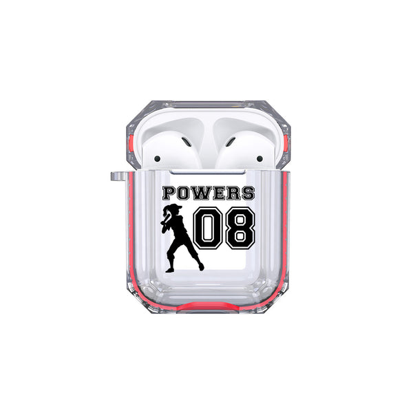 Airpods - Personalized Softball Player Tough Case