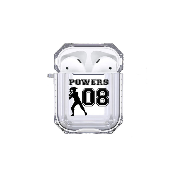 Airpods - Personalized Softball Player Tough Case