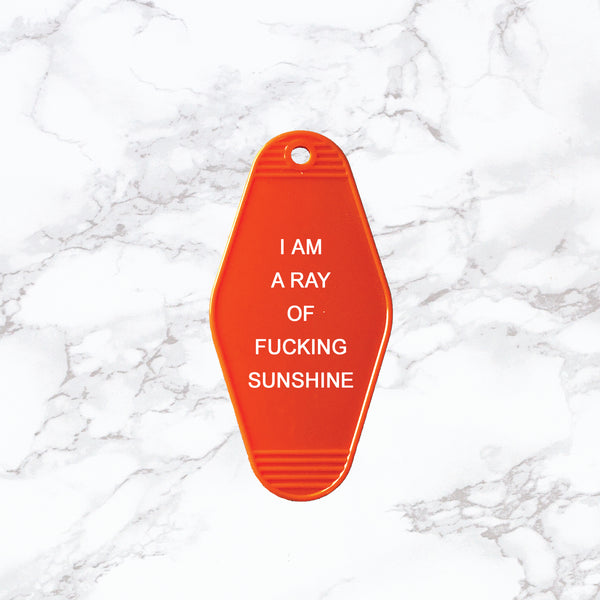 Key Tag | I'm a Ray of F*cking Sunshine
