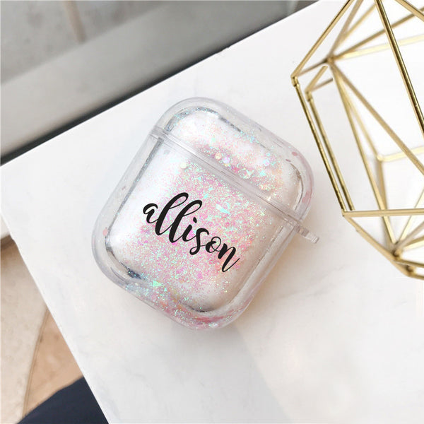 AirPods - Personalized Name Glitter AirPods
