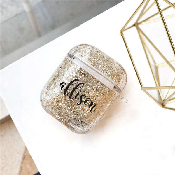 AirPods - Personalized Name Glitter AirPods