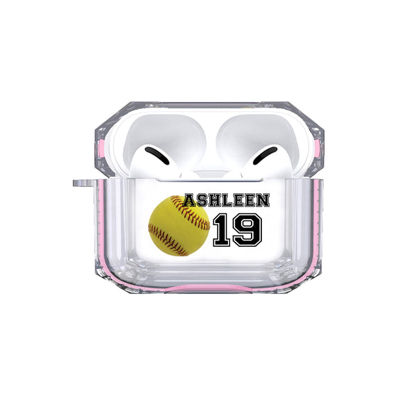 AirPods Pro - Personalized Softball Tough Case
