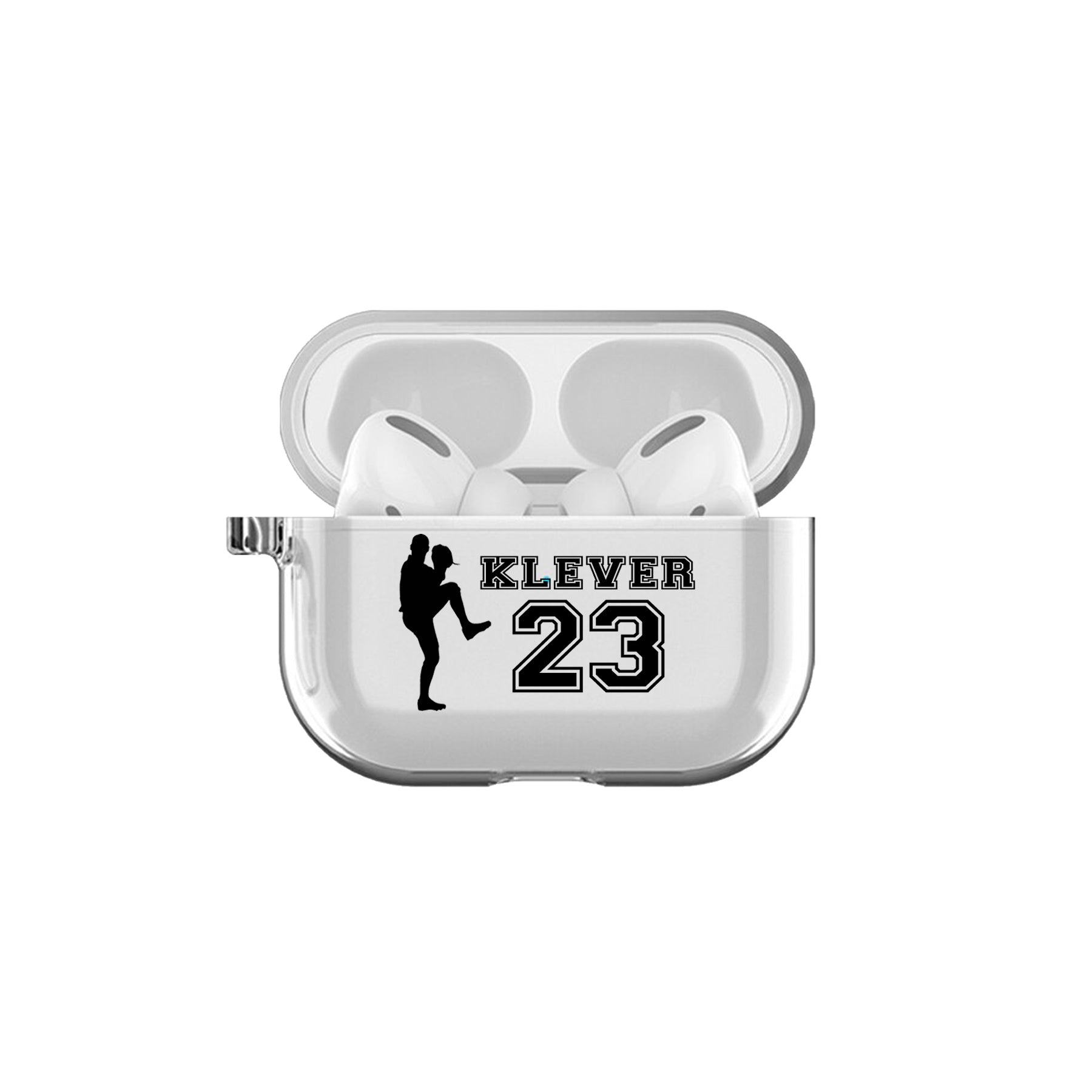 AirPods Pro - Personalized Baseball Pitcher Clear Case