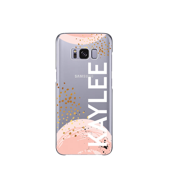 iPhone Case Clear Rubber Samsung Galaxy - Personalized Case