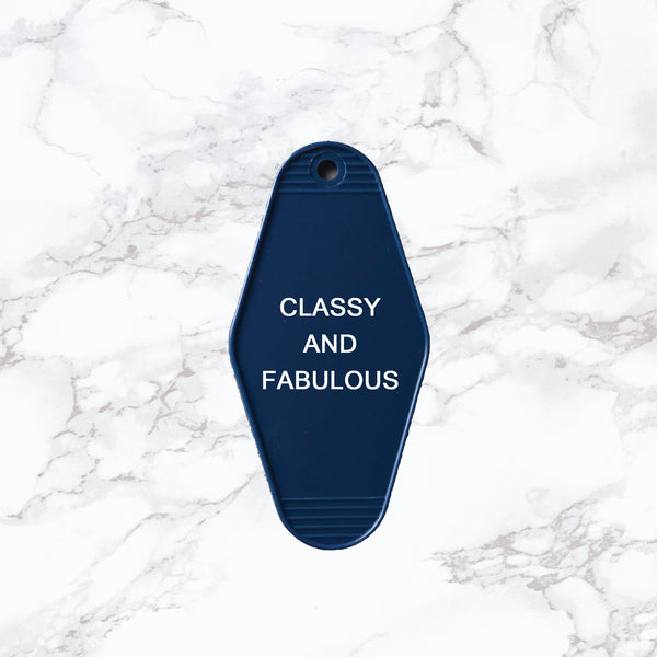 Key Tag | Classy and Fabulous