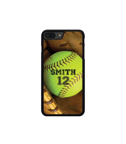 iPhone Case Samsung Galaxy - Personalized Softball Case