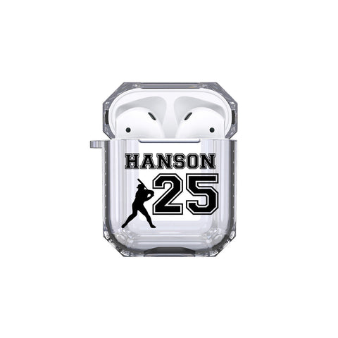 Airpods - Personalized Baseball Player Tough Case