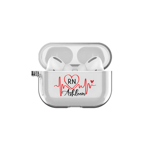 Airpods Pro - Customized Nurse Name Airpods Case