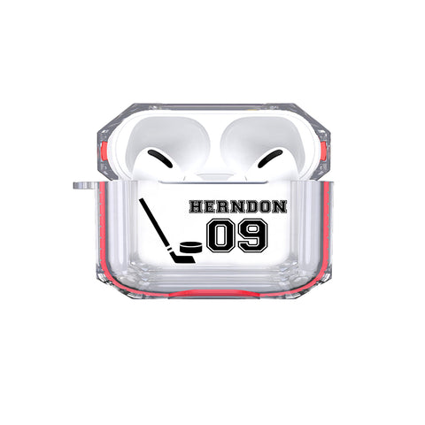 Airpods Pro - Personalized Hockey Tough Case