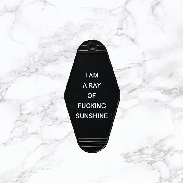 Key Tag | I'm a Ray of F*cking Sunshine