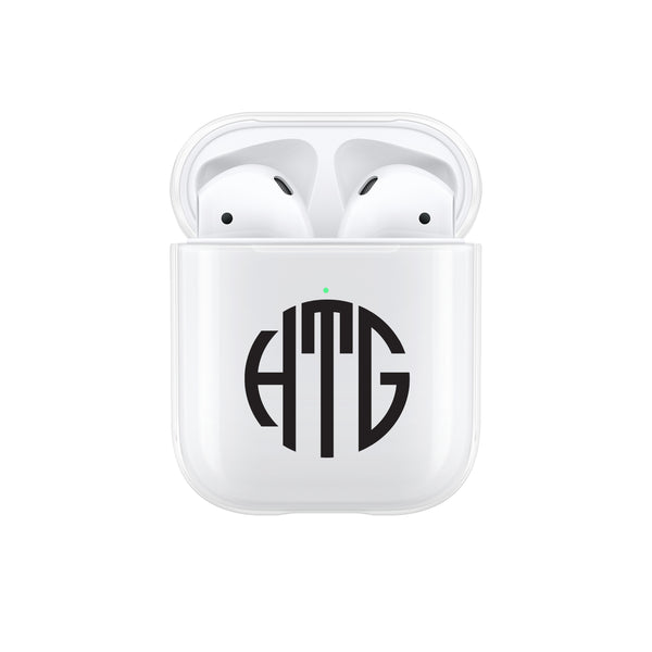 Airpods - Customized Monogram Airpods Case
