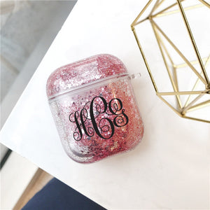 AirPods - Personalized Monogram Glitter AirPods