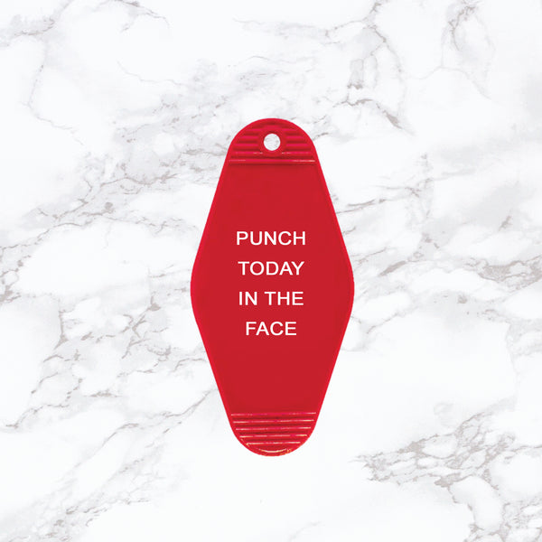 Key Tag | Punch Today in The Face